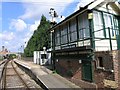 Wateringbury Station and signal box