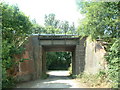 Railway bridge over bridleway