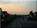 Sunset over Athelstan Road, Southampton