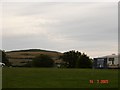 Caravan park below Moelfre Isaf