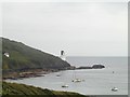 SW8431 : St Anthony Head Lighthouse by Chris J Dixon
