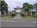 Main gateway, Harlaxton Manor