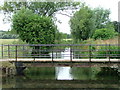 Bridge over River Purwell into Walsworth Common.