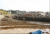 NX3343 : Port William Harbour by Bob Jones