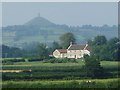 ST5641 : Glastonbury Tor seen from North Wootton by Nigel Freeman