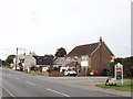 Longwick - residential and commercial buildings on A4129