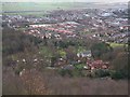 Frodsham from Frodsham Hill