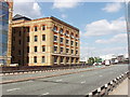 Former depository, now offices, in West Cromwell Road