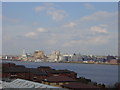 Liverpool waterfront from St Mary