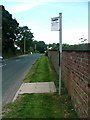 Bus Stop, near Rudby Hall