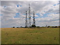 SO9924 : Cleeve Hill Communication Masts by Terry Jacombs