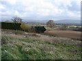 view towards the South Downs from Nep Town, Henfield