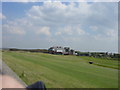 Leasowe Castle across the golf links