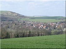 TQ5202 : View towards Alfriston by Ian Cunliffe