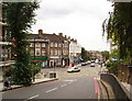 West End Lane junction with Finchley Road, Hampstead