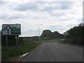 This is the last roundabout before the M1 on A414