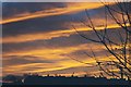 Sunrise over Migdale Road