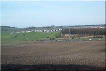 NT1589 : Hill of Beath village from Cuttlehill road, just East of farm by Bob Allan