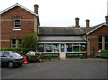 TQ4736 : Former Hartfield Station by Simon Carey