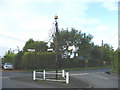 Village Pump and Road Signs, Boulge, Suffolk