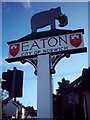 TG2006 : Village sign, Eaton by Katy Walters