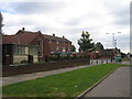 Two churches, some shops and a pub, Charter Avenue, Canley