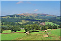 From Dean Lane, Bowley, looking NW to Pendle Hill