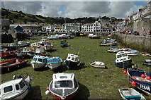 SX0144 : Mevagissey Inner Harbour by Brian Marshall