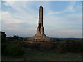 Dusk at the war memorial on Grange Hill, West Kirby