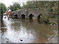 Bridge in village of Bury