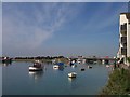 Norfolk Bridge and the River Adur. Shoreham by Sea