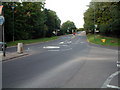 A2022 junction with B278 in Surrey