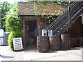 Entrance & Barrells at Lurgashall Winery