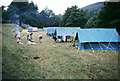 Scout Camp at foot of Gouthwaite Reservoir