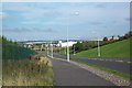 View North over Dunfermline Leisure Park