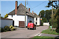 Brampford Speke: village street