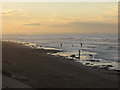 Looking North West from Redcar Sea Front into the Sunset