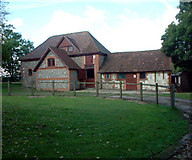 TQ3858 : Stables at entrance to Chelsham Court, CR6 by Philip Talmage