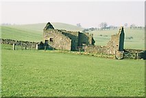 SD8748 : Derelict barn near Barnoldswick, Yorkshire by Dr Neil Clifton