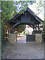 Lychgate, Great Warley Parish Church