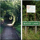 TQ4363 : Bogey Lane, Orpington BR6 by Philip Talmage