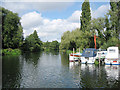 River Avon at the Bridge Inn, Offenham