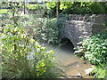 Bridge over the river Glyme at Cleveley