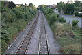 Railway at Fernhill Heath