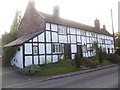 Mock Tudor houses in Goostrey