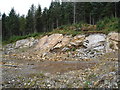 NH3030 : Quarry in the forestry by Roger McLachlan