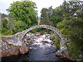 The Old Packhorse Bridge, Carrbridge by Aviemore.