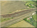 Sidings Between South Milford and Monk Fryston