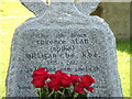 TQ9017 : Spike Milligan's Headstone, Winchelsea, E.Sussex. by Paul Russon