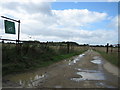 Road towards Steeds Farm